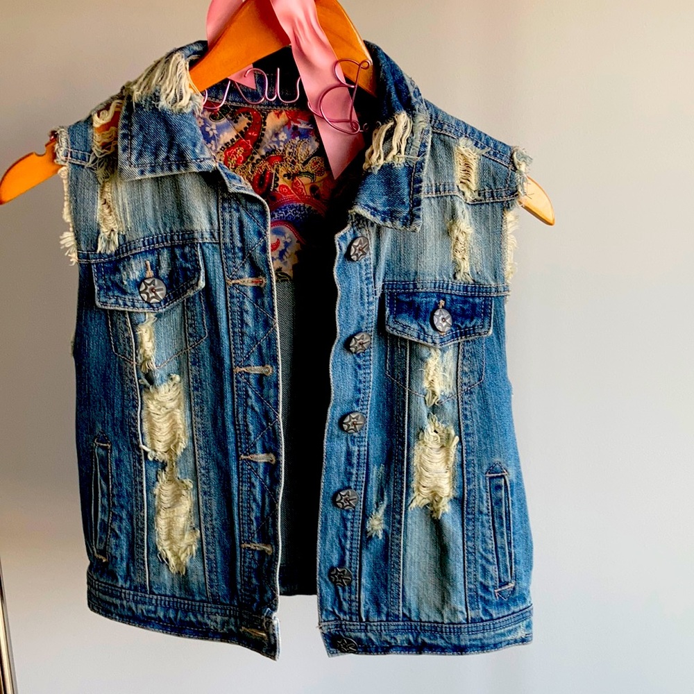 Jean vest